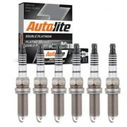 6 pc Autolite Double Platinum Spark Plugs Jeep Wrangler 3.6L V6 2012-2019