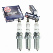 3 pc NGK Iridium IX Spark Plugs Mitsubishi Mirage 1.2L L3 2014-2018