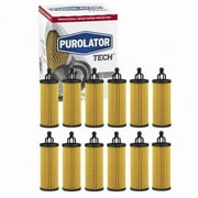 12 pc Purolator TECH TL36296 Engine Oil Filters for 100010 2100010 4100010 61810010 68191349AA 68191349AB 68191349AC 710 94010 CF6296 CH11665 COC11665 EU2J-6708-DA G0010 G0010XL LF697 M10040 M1009