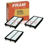3 pc FRAM CA10013 Extra Guard Air Filters for 042-1715 AF1386 ALA-8611/52 LFG1-13-Z40 WAF4006 Intake Inlet Manifold Fuel Delivery Filters Fits select: 2005-2010 HONDA ODYSSEY, 2009-2015 HONDA PILOT