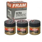 3 pc FRAM XG4967 Ultra Engine Oil Filters for A478C B53170 CF413 Oil Change Lubricant Filters Fits select: 2018-2023 TOYOTA RAV4, 2018-2023 TOYOTA CAMRY