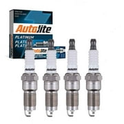 4 pc Autolite Platinum Spark Plugs Ford Escort 1.6L 1.9L L4 1983-2002