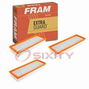 3 pc FRAM CA7620 Extra Guard Air Filters for 152-7217 AF2332 AF25492 LA1514 LC11P00018S003 RS3734 Intake Inlet Manifold Fuel Delivery Filters Fits select: 1994-2002 DODGE RAM 2500