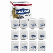 12 pc Purolator TECH TL12222 Engine Oil Filters for 04884899AC 04884899BC 04884900AB 04892339AA 04892339BA 12670058 16510-78J00 16510-78J01 19303974 19303975 27060 27060MP 37060 47060 4884900AB