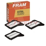 3 pc FRAM CA9662 Extra Guard Air Filters for 87139-48020-83 87139-YZZ04 AEA43 AF1245 AF5517 CF-48 Intake Inlet Manifold Fuel Delivery Filters Fits select: 2004-2008 CHRYSLER PACIFICA