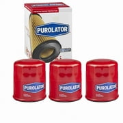 3 pc Purolator L14612 Engine Oil Filters for 168 61064 61358 61365 Oil Change Lubricant Filters