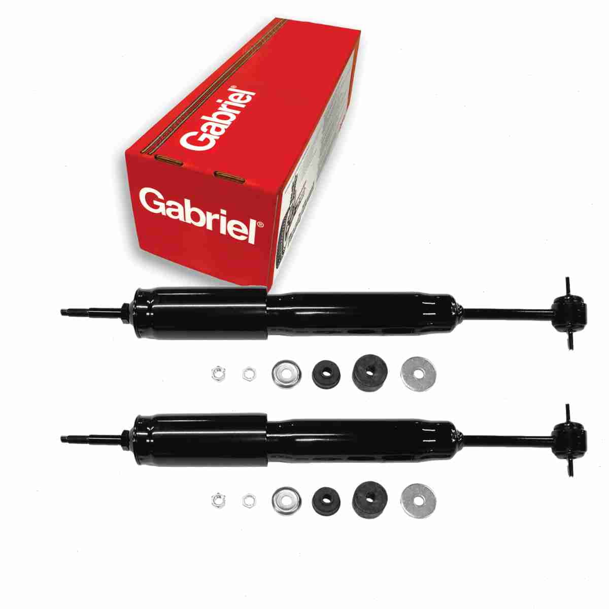 2 pc Gabriel 61623 ProGuard Shock Absorbers for Spring Strut Steering Suspension Shocks Struts