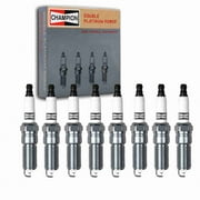 8 pc Champion 7570 Double Platinum Spark Plugs for RE14PMPB SPLZTR5A13 Ignition Wire Secondary Fits select: 2003-2008 DODGE RAM 1500, 2001-2010 CHRYSLER PT CRUISER