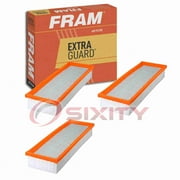 3 pc FRAM CA10093 Extra Guard Air Filters for 042-1611 113 094 0004 AF1290 C3689 E455L02 FPCA10234 J1321069 Intake Inlet Manifold Fuel Delivery Filters Fits select: 2006-2011 CHEVROLET HHR