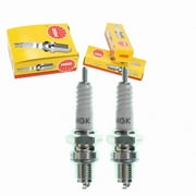 2 pc NGK 7112 Standard Spark Plugs for 2715 4103 4104 4173 816 90793-20051 98066-58717 C8C CX8N HE2 HV2 MC122F P7 P76 S121F S122F X24FS-U X24FS-ZU Ignition Wire Secondary