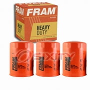 3 pc FRAM PH21 Heavy Duty Engine Oil Filters for HF922 PF2048 V37624 Oil Change Lubricant Filters