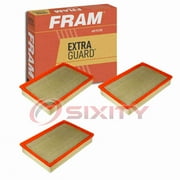3 pc FRAM CA9073 Extra Guard Air Filters for 2824 88937545 A2031C CFA1079 XR88237 Intake Inlet Manifold Fuel Delivery Filters Fits select: 2003-2007 VOLVO XC70, 2001-2009 VOLVO S60