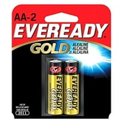 Energizer A91BP-2 - Eveready Gold A91 AA Alkaline Batteries