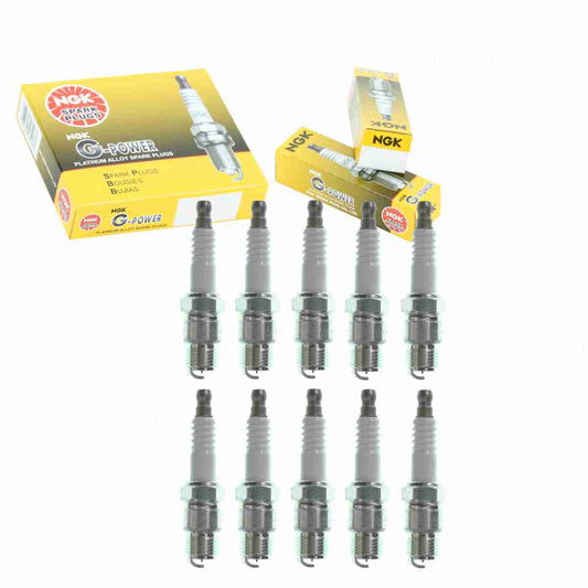 10 pc NGK 2953 G-Power Spark Plugs for 4006 41-830 4206 4509 AP145 APP145 HR9APX PTF16TT Ignition Wire Secondary Fits select: 1971-1980 CHEVROLET C10, 1972-1974 CHEVROLET MALIBU