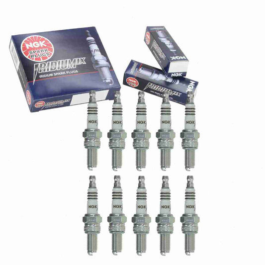 10 pc NGK 4218 Iridium IX Spark Plugs for 0297921 297921 4189 5362 5365 90793-20122 90793-20124 90793-20150 90793-2B124 99000-69835-CR8 999-06910-X9-023 AP0297921 IU24 IU24A U24ESR-NZU XS4302