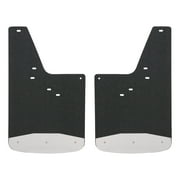 Luverne 251440 Mud Flap Front or Rear 12" " Rubber Mud Guards with Fend Fits select: 2014-2019 CHEVROLET SILVERADO, 2014-2019 GMC SIERRA