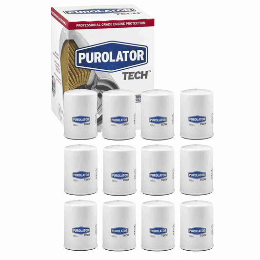 12 pc Purolator TECH TL35399 Engine Oil Filters for 05745882 27202 37202 47202 57202 5745882 61857202 67202 7202 84202 88917036 97214983 AL9100 B1441 C5399 CF524 CF524AP COS9100 EAO52 FP9100 FPS9100