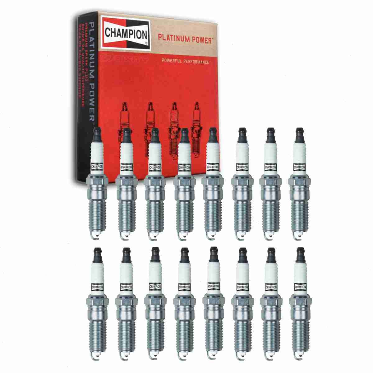 16 pc Champion Platinum Spark Plugs Dodge Challenger 6.1L 6.4L V8 2008-2019
