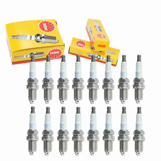 16 pc NGK Standard Spark Plugs Mercedes-Benz S500 5.0L V8 2000-2006