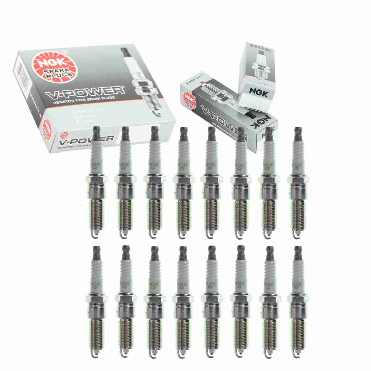 16 pc NGK V-Power Spark Plugs Dodge Durango 5.7L V8 2004-2008