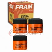 3 pc FRAM PH9688 Extra Guard Engine Oil Filters for 24346 3I-1288 FS19520 TP1057 WC16 WD-394 Oil Change Lubricant Filters Fits select: 2012-2023 HYUNDAI ELANTRA, 1990-2019 HYUNDAI SONATA