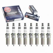 8 pc NGK 4344 Iridium IX Spark Plugs for 17 4488 4718 5338 5341 92067204 9611 HR8MII33X ITV16 ITV16TT ITV24 XP5363 XP5364 XP5364DP2 XP6043 Ignition Wire Secondary