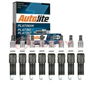 8 pc Autolite AP5426 Platinum Spark Plugs for 4120 Ignition Wire Secondary Fits select: 2008 ,2011 JEEP WRANGLER UNLIMITED