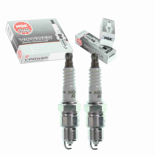 2 pc NGK 6945 V-Power Spark Plugs for 17 1765132 17C2 1835796T 1835818T 1835914T 19C2 25 26 26BP 26DP2 27 2R45TS8 2R45TSX 3036 3604 3605 3606 3607 37 37C2 3983 3985 4019 4025 4025-2 5021 5027 5028