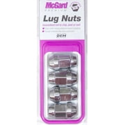 Mcgard 64011 Chrome Bulge Cone Seat Style Lug Nut Set (7/16"   20 Thread Size)