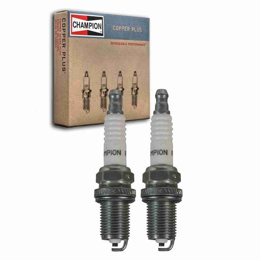 2 pc Champion 335 Copper Plus Spark Plugs for RC10YC Ignition Wire Secondary Fits select: 2007 PORSCHE 911 NEW GENERATION, 2008-2009 PORSCHE 911