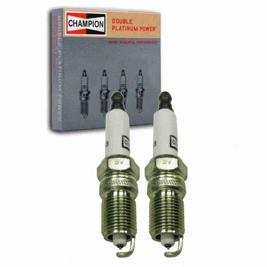 2 pc Champion 7983 Double Platinum Spark Plugs for 12571164 12578277 41-952 41-974 41-983 41-985 4469 HGR9LQPO PZTR5A15 RS14PMPB5 Ignition Wire Secondary