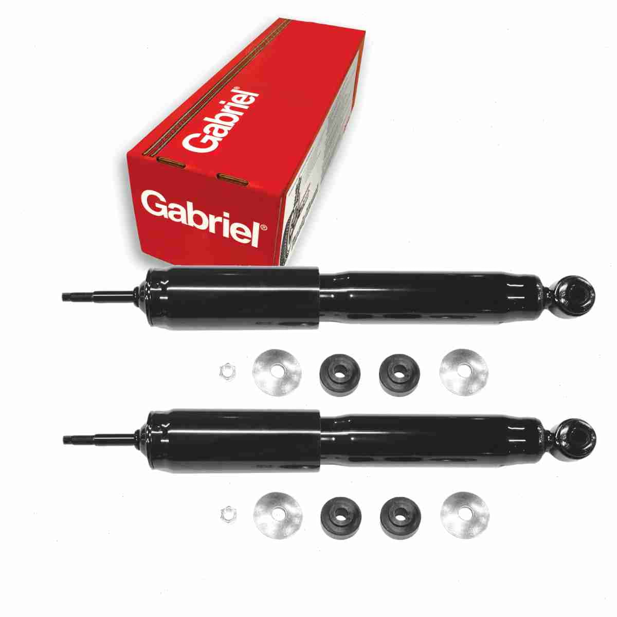 2 pc Gabriel 61520 ProGuard Shock Absorbers for Spring Strut Steering Suspension Shocks Struts
