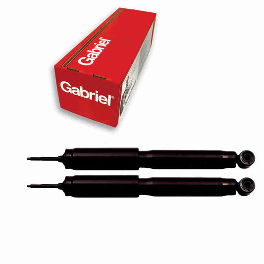 2 pc Gabriel 69590 Ultra Shock Absorbers for Spring Strut Steering Suspension Shocks Struts Fits select: 2009-2012 CHEVROLET MALIBU, 2005-2010 PONTIAC G6