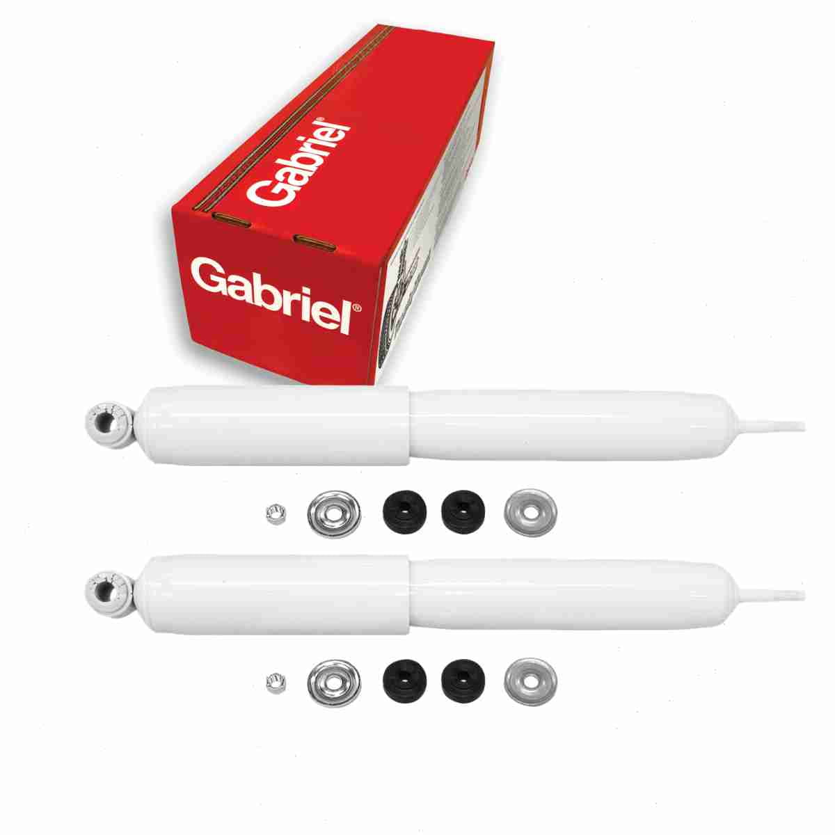 2 pc Gabriel G63620 Ultra Shock Absorbers for Spring Strut Steering Suspension Shocks Struts Fits select: 1991-1997 TOYOTA PREVIA