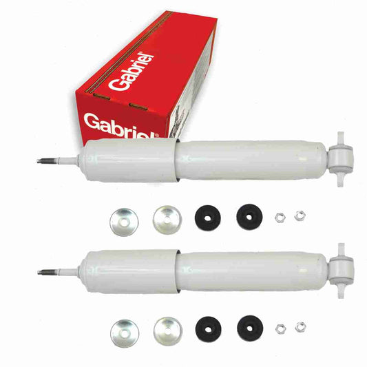 2 pc Gabriel G63783 Ultra Shock Absorbers for Spring Strut Steering Suspension Shocks Struts Fits select: 1999-2007 CHEVROLET SILVERADO, 1999-2007 GMC NEW SIERRA