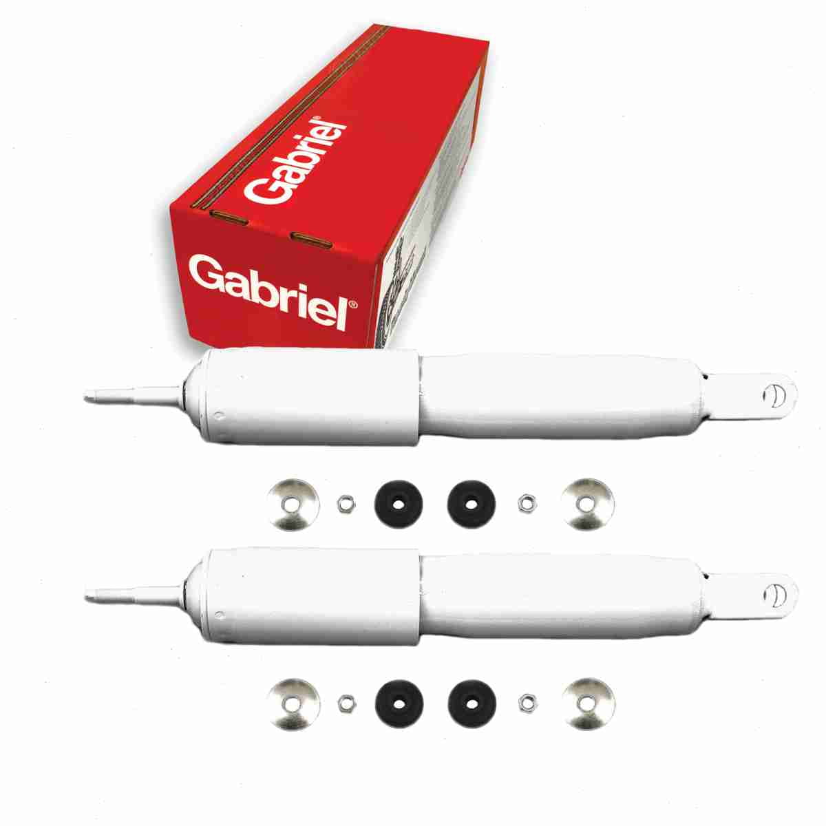 2 pc Gabriel G63803 Ultra Shock Absorbers for Spring Strut Steering Suspension Shocks Struts
