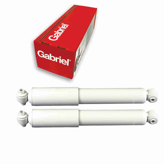 2 pc Gabriel G63818 Ultra Shock Absorbers for Spring Strut Steering Suspension Shocks Struts Fits select: 1988-1999 CHEVROLET GMT-400, 1989-1999 GMC SIERRA