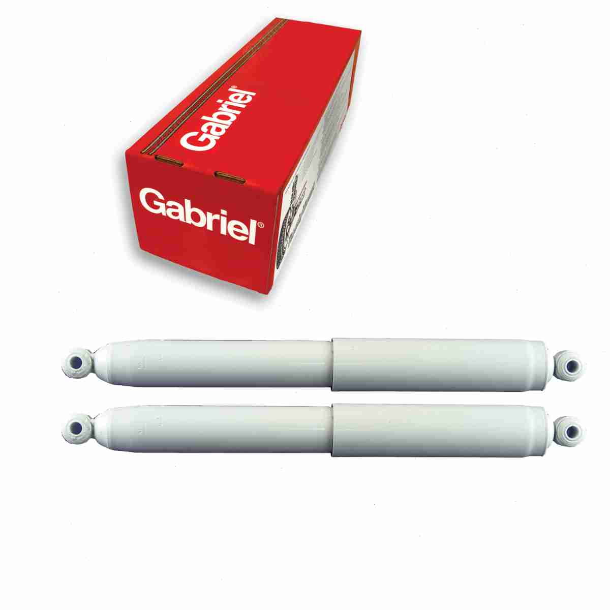 2 pc Gabriel G63866 Ultra Shock Absorbers for Spring Strut Steering Suspension Shocks Struts Fits select: 2000-2011 CHEVROLET TAHOE, 2000-2011 CHEVROLET SUBURBAN