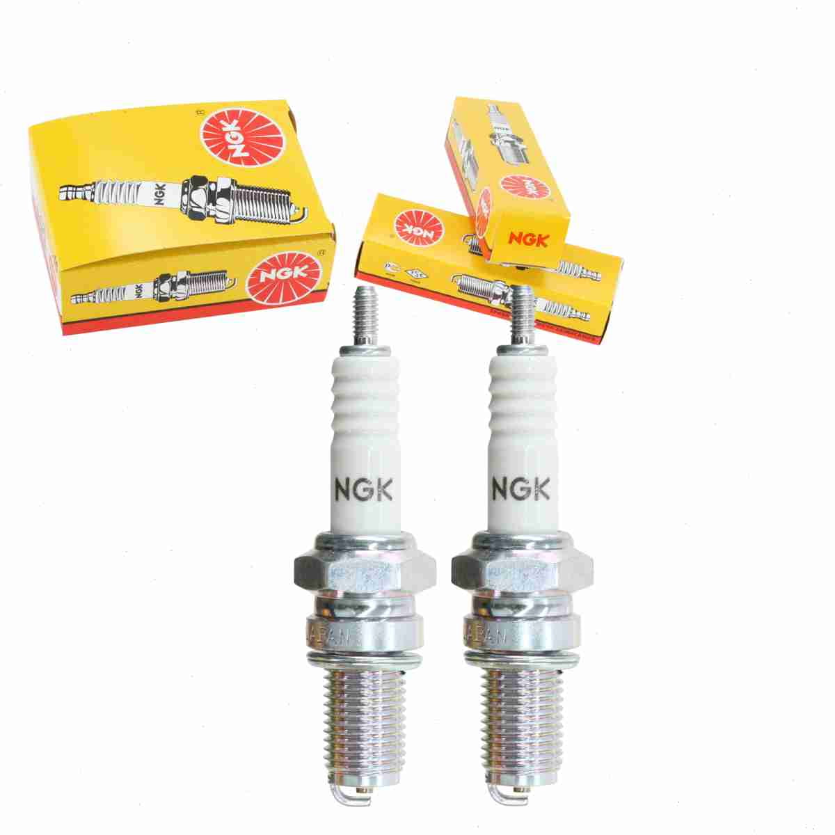 2 pc NGK 2120 Standard Spark Plugs for 0217-796 09482-00144 12 12 2 343 144 2755 3854 4099 4132 92070-1011 92070-1225 94700-00827 94701-00157 94703-00157 98069-58717 98069-58717-02 A6 AR4132 CX8L D8C