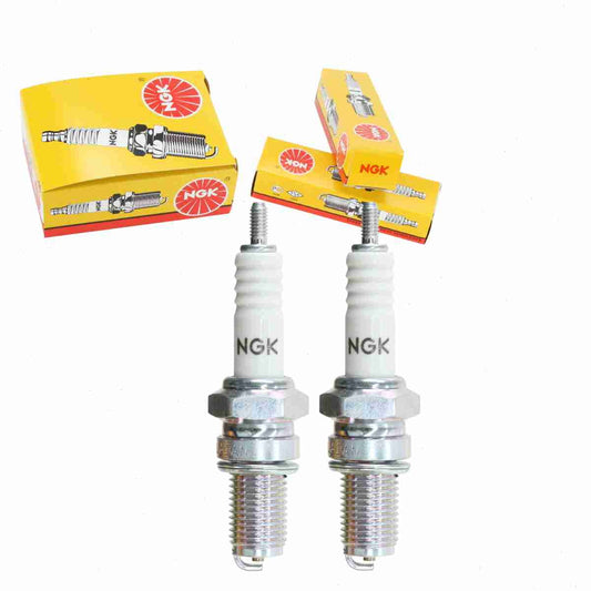 2 pc NGK 2120 Standard Spark Plugs for 0217-796 09482-00144 12 12 2 343 144 2755 3854 4099 4132 92070-1011 92070-1225 94700-00827 94701-00157 94703-00157 98069-58717 98069-58717-02 A6 AR4132 CX8L D8C