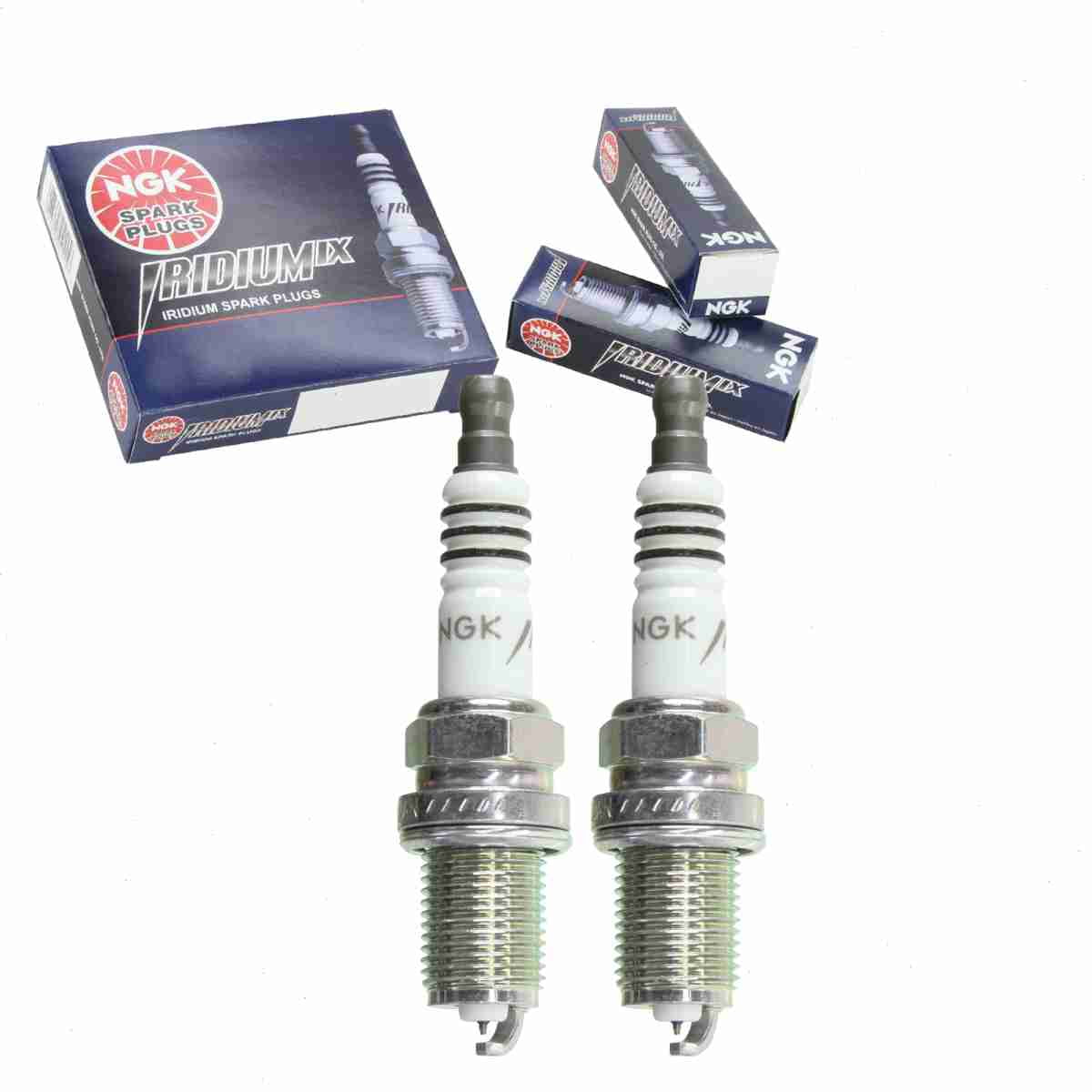 2 pc NGK 2668 Iridium IX Spark Plugs for 1007 3159 3282 3308 4053 5311 5314 IK24 IQ24 K24PR-U11 K24PRZU Q24PRZ-U QC59YC Ignition Wire Secondary Fits select: 2011-2015,2017-2019 AUDI Q7