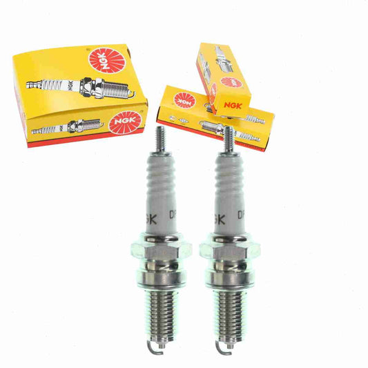 2 pc NGK 5829 Standard Spark Plugs for 09482-00332 4093 4153 4210 92070-1066 94701-00275 94703-00275 98069-58911 A6Y A6YC B14YC D8RTC D8TC X24EP-U X24EP-U9 Ignition Wire Secondary
