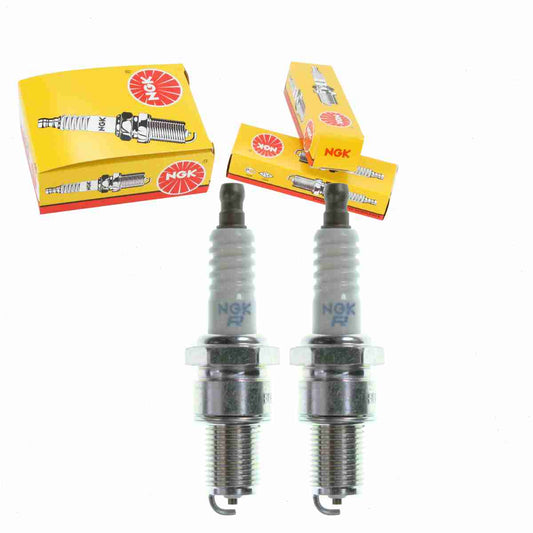 2 pc NGK 6735 Standard Spark Plugs for 1765170 3016 98079-55173 W16EKR-S11 Ignition Wire Secondary Fits select: 1984-1985 HONDA ACCORD, 1985 HONDA CIVIC 1500 S