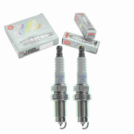 2 pc NGK 7968 Laser Platinum Spark Plugs for 101 000 062 AB 4503 4701 AGPS44F AGPS44F11 AGPS44F11J F7HPP222 F7HPPRX FR7HPP22 FR7HPP222 FR7HPP33 IK16TT K5RTSPP PK16TT YM21 12405 AA Ignition Wire