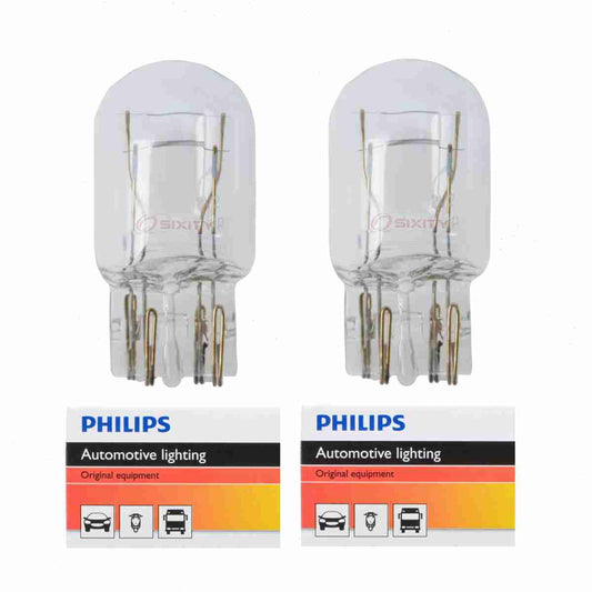 2 pc Philips Tail Light Bulbs Toyota 4Runner Avalon Camry Celica Corolla Echo FJ Cruiser Hiace Highla 1996-2019 Electrical Lighting Body Exterior