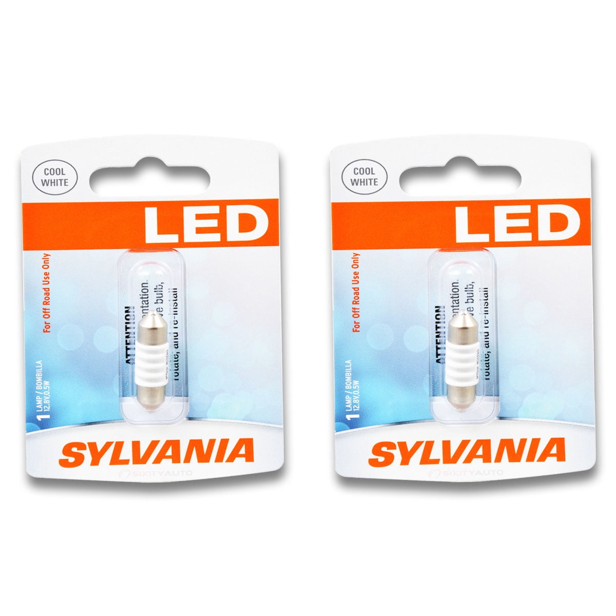 2 pc SYLVANIA DE3175SL.BP LED Exterior Multi Purpose LEDs for Electrical Lighting Body