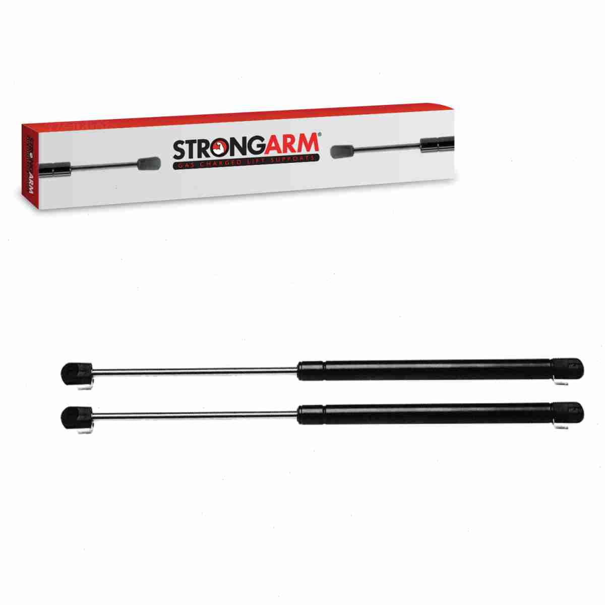 2 pc Strong Arm 4762 Back Glass Lift Supports for 10177832 10177833 901254 SG330008 Body Windows Fits select: 1991-1996 CHEVROLET CAPRICE, 1991-1996 BUICK ROADMASTER