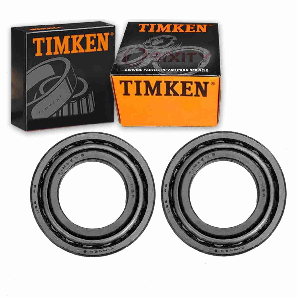 2 pc Timken SET37 Transmission Differential Bearings for 005409551A 1.190017211e+011 107848A 149519 149602 1790534 301SE630 312509 3800518 3800522 4021050W00 410.91037 457235 4626727 513936 5404123