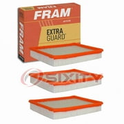 3 pc FRAM CA6479 Extra Guard Air Filters for 28120 6006 70340L A1329C AF258 CA7864 Intake Inlet Manifold Fuel Delivery Filters Fits select: 1992-2005 BUICK LESABRE, 2000 CADILLAC DEVILLE