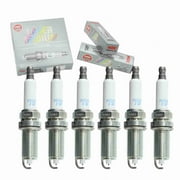 6 pc NGK Laser Iridium Spark Plugs BMW 330i 3.0L L6 2006